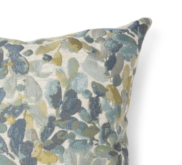 Botanical Decorative Square Pillow, 20" x 20", Blue, 1 Pillow - Image 4